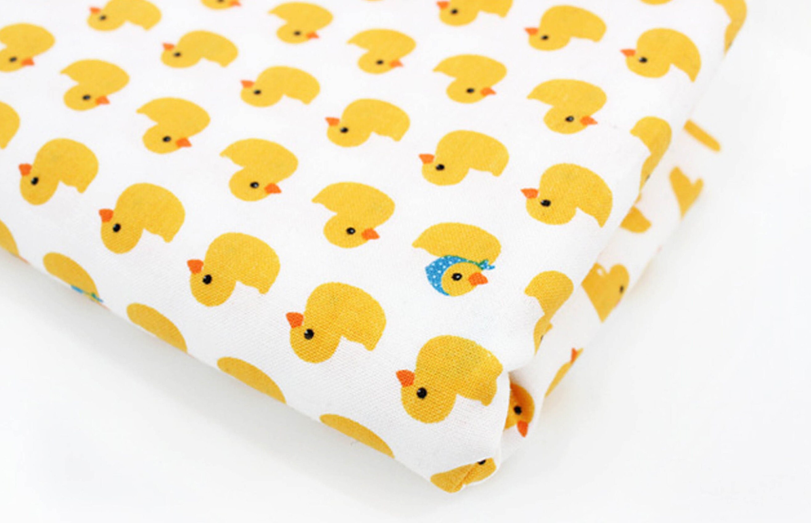 Baby ducks 100 Cotton Fabric BY THE YARD / free shipping / Etsy