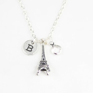 Eiffel Tower Necklace: Personalized Paris Travel Jewelry