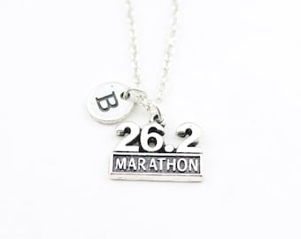 26.2 Marathon Necklace: Personalized Runner Gift