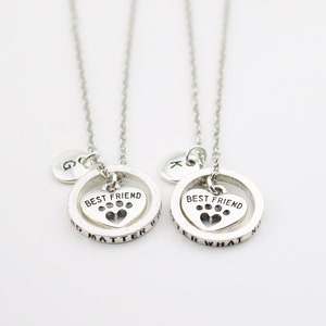 Personalized best friend gifts, Matching best friend necklace, Friendship jewelry, BFF necklace, Unique bestie gifts, Graduation gifts