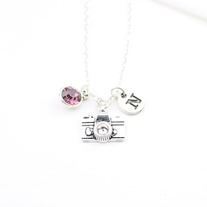 Photographer Necklace, Personalized gifts, Custom Jewelry, Camera Gift, Photographer Gift, Photo camera Necklace, Journalist gift, Paparazzi
