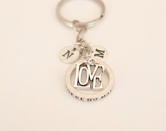 Personalized couples keychain, I love my girlfriend gift, couple gift, Unique boyfriend gift, Custom gift for her, Customized love gift