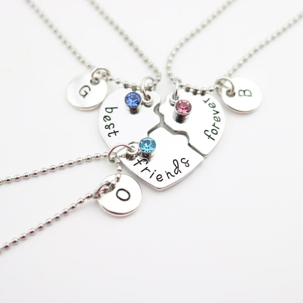 3 Best Friend Necklace - Etsy