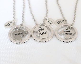 Mom and Daughter Matching Necklaces: Personalized Family Jewelry