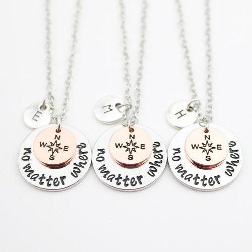 3 Friends Gifts Three Friend Necklace 
