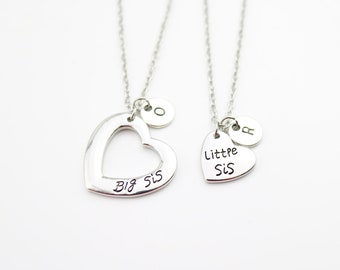 White gold sister necklace outlet
