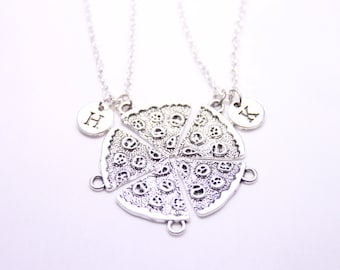 Pizza friendship necklace for 8 deals