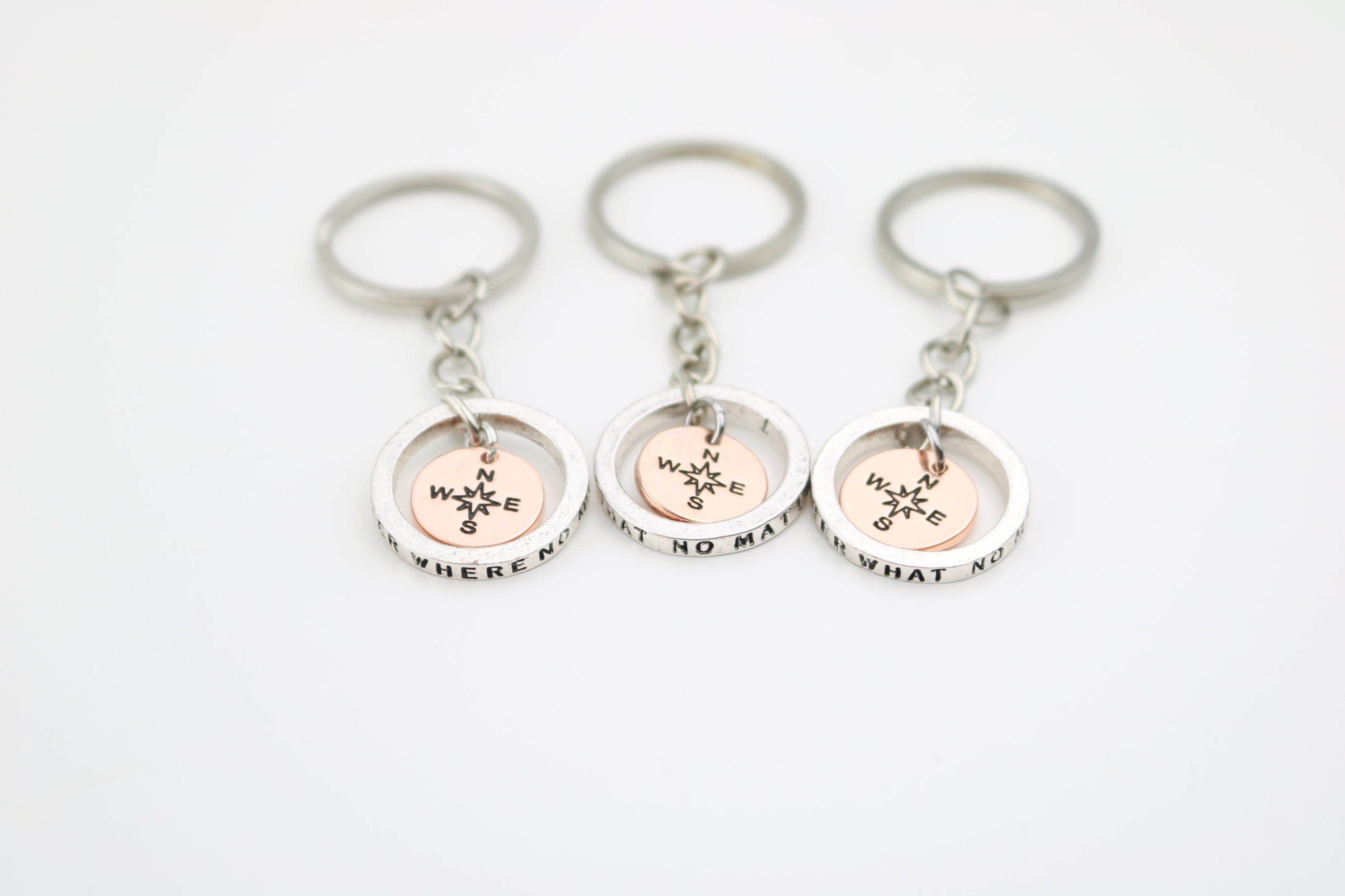 Portachiavi Amicizia Con Tartaruga | Regalo Per Migliore Amica | Gioiello Con Incisione 'I Turtle-y Love You' In Acciaio Inox