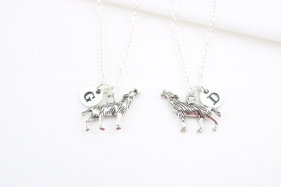 JMIMO Collana Con Ciondolo Lupo In Acciaio Inox - Regalo Per Amanti Dei Lupi - Confezione In Sacchetto Di Velluto - 3