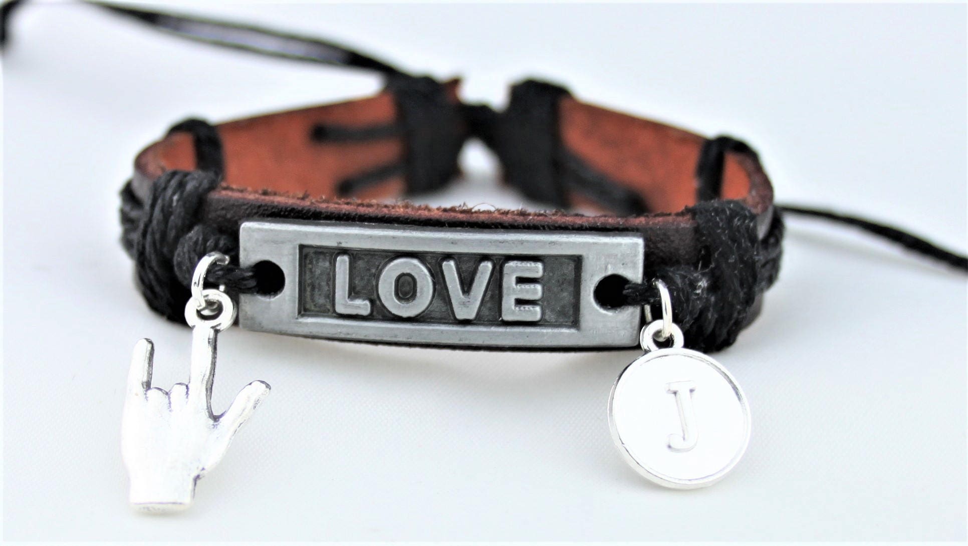 Love Bracelet Hand Gesture Bracelet Gift for Boyfriend - Etsy Ireland Love Bracelet Hand Gesture Bracelet Gift for Boyfriend - Etsy Ireland
