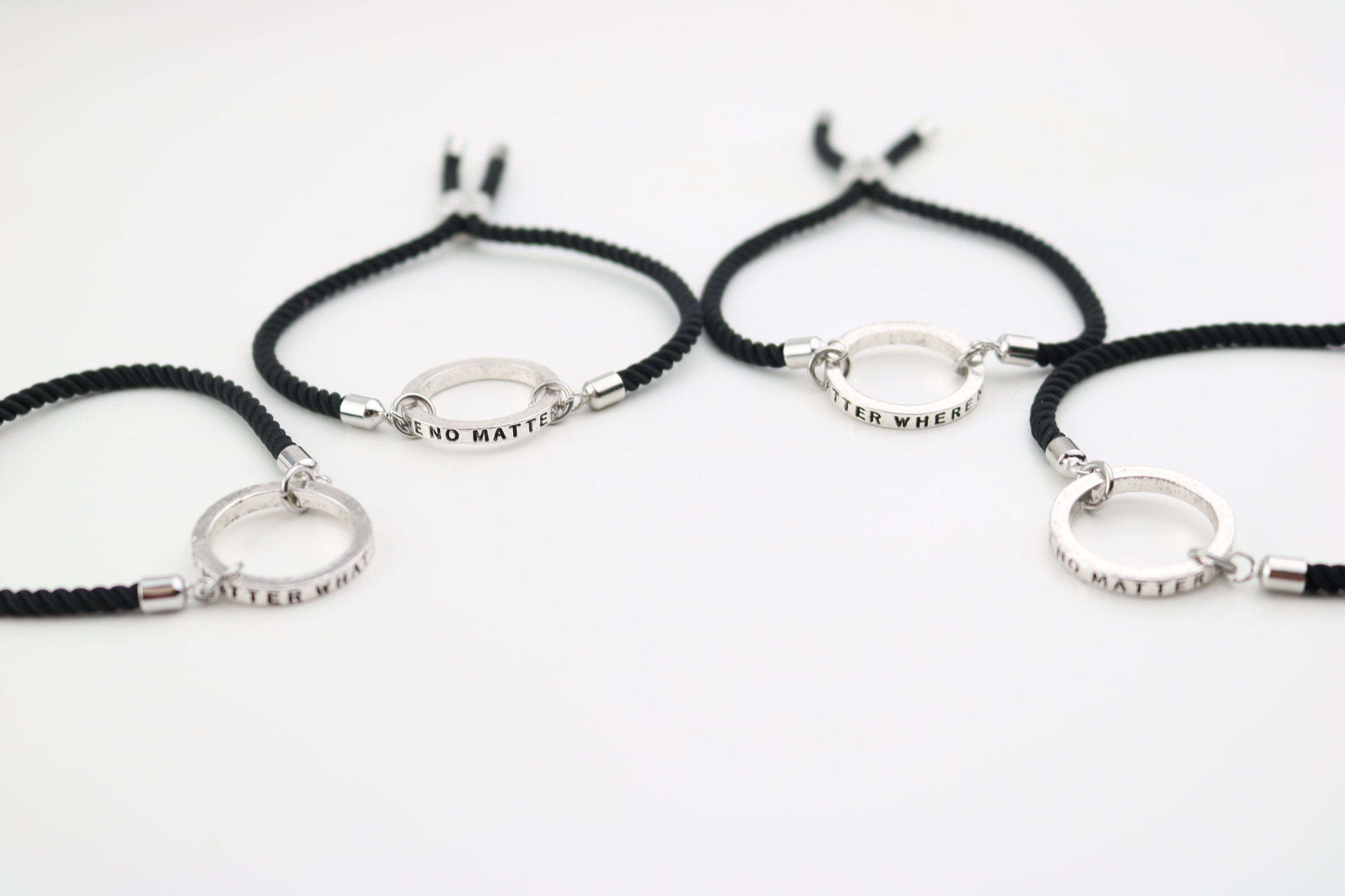 Wycian Best Friend Bracelet - Stainless Steel Horseshoe Buckle With Braided Leather Cord For Men & Women