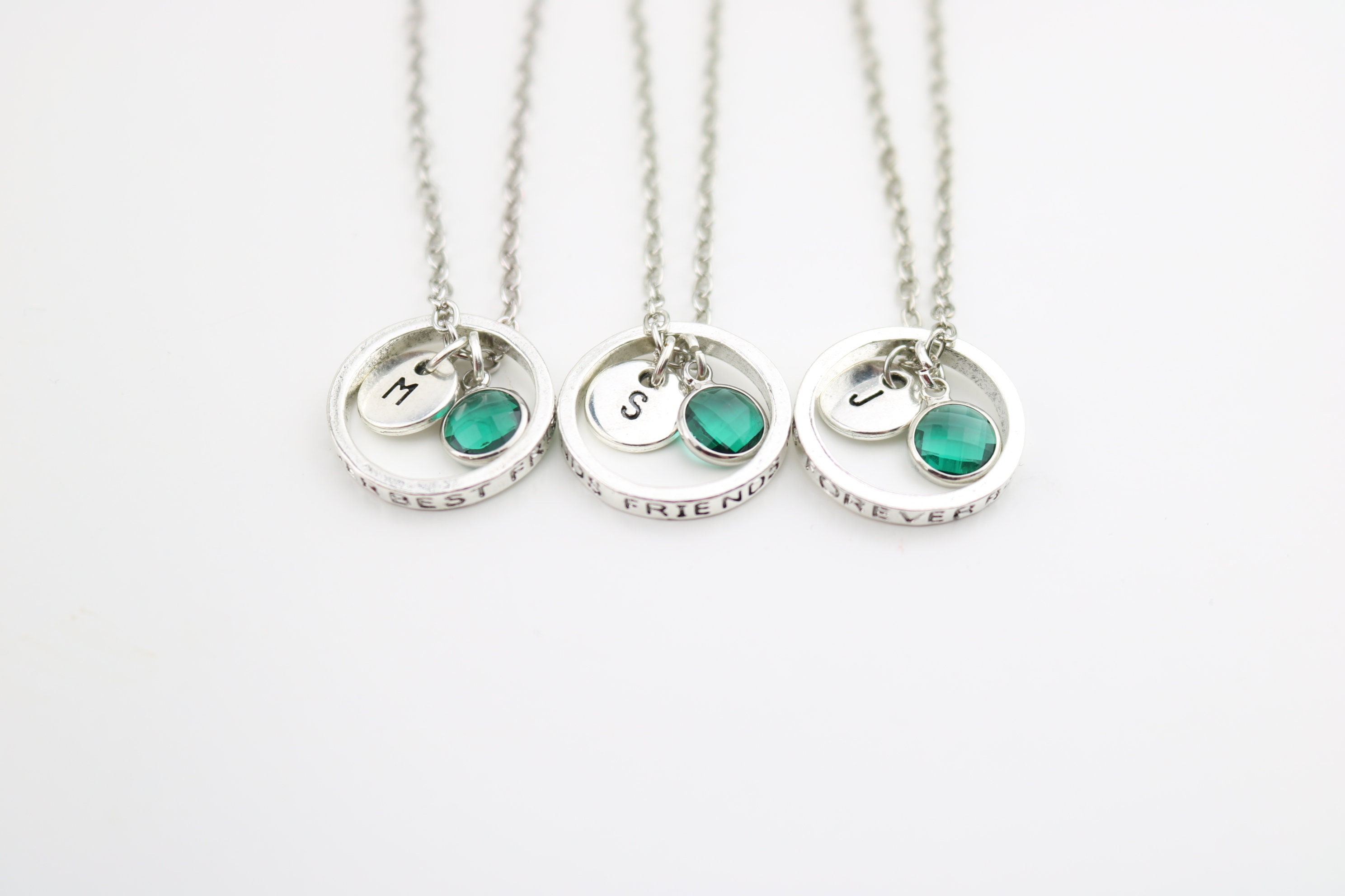 3 Best Friend Gifts Best Friends Forever Three Charm Etsy