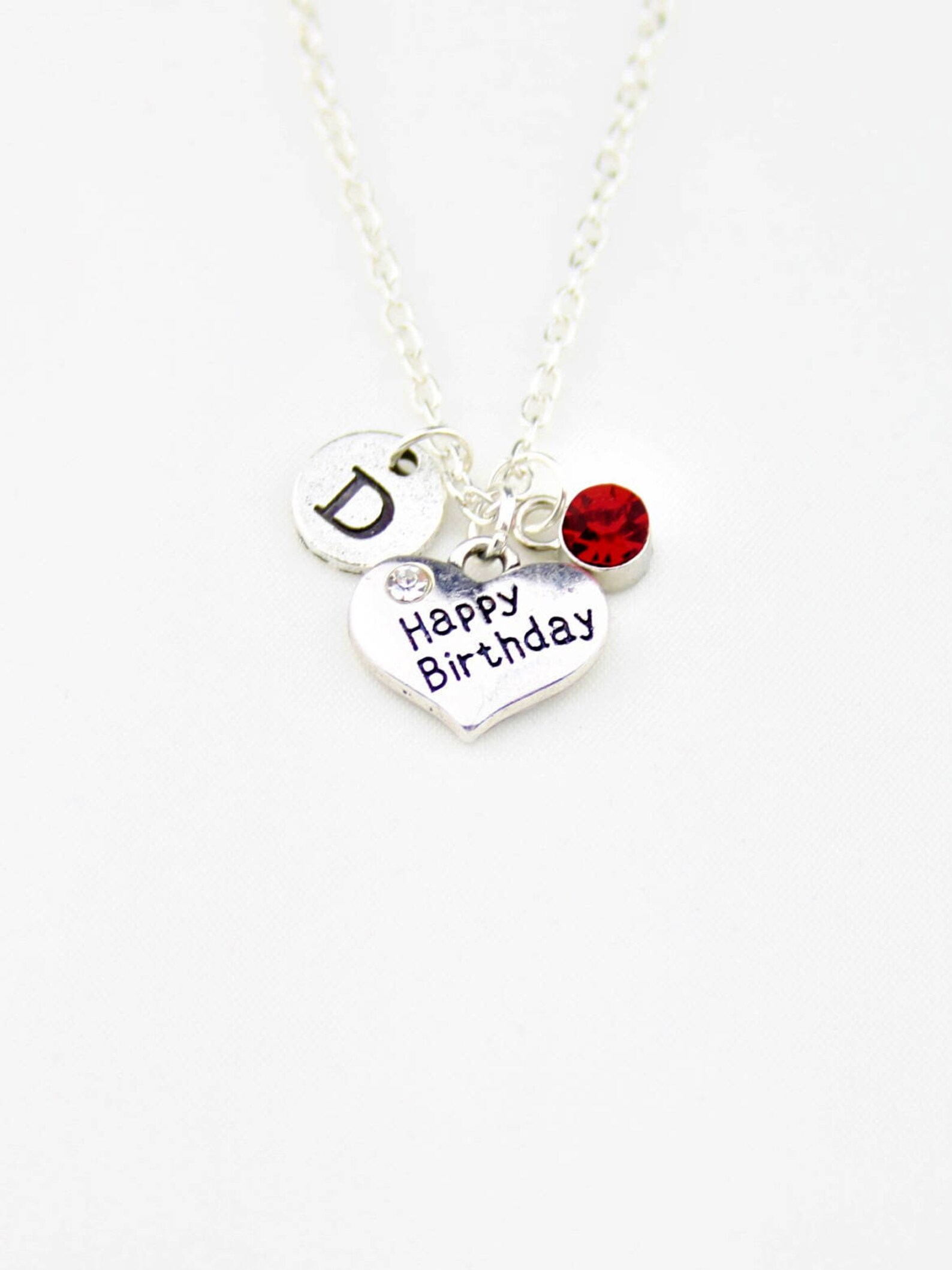 Birthday Necklace Birthday Jewelry Personalized Gift for Her Etsy