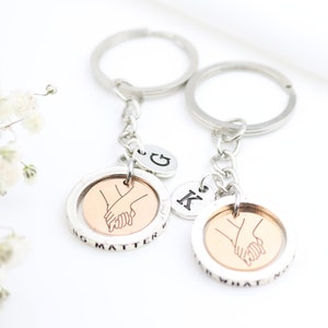 Set of Two Promise Keychains for Couple