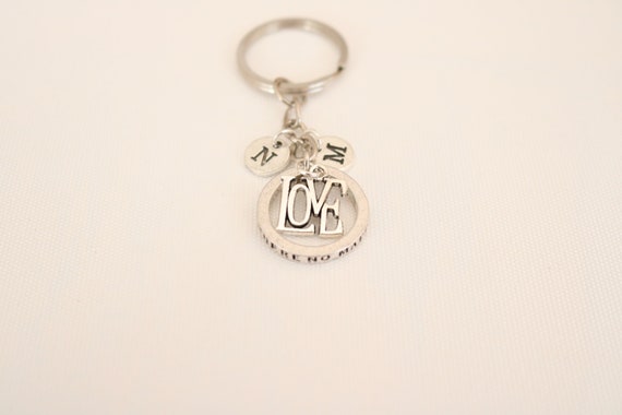 Love shop couple keychain