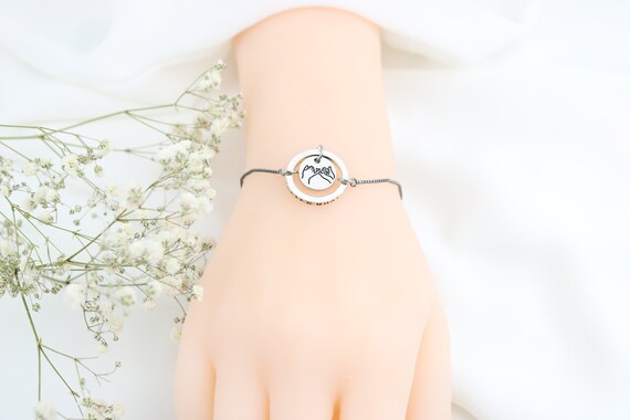 Pinky promise outlet charm bracelet