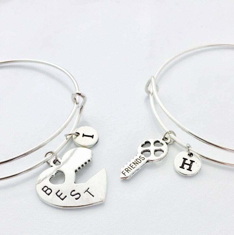Best Friend Bracelet Set of 2 Matching for 2 Friends BFF Etsy