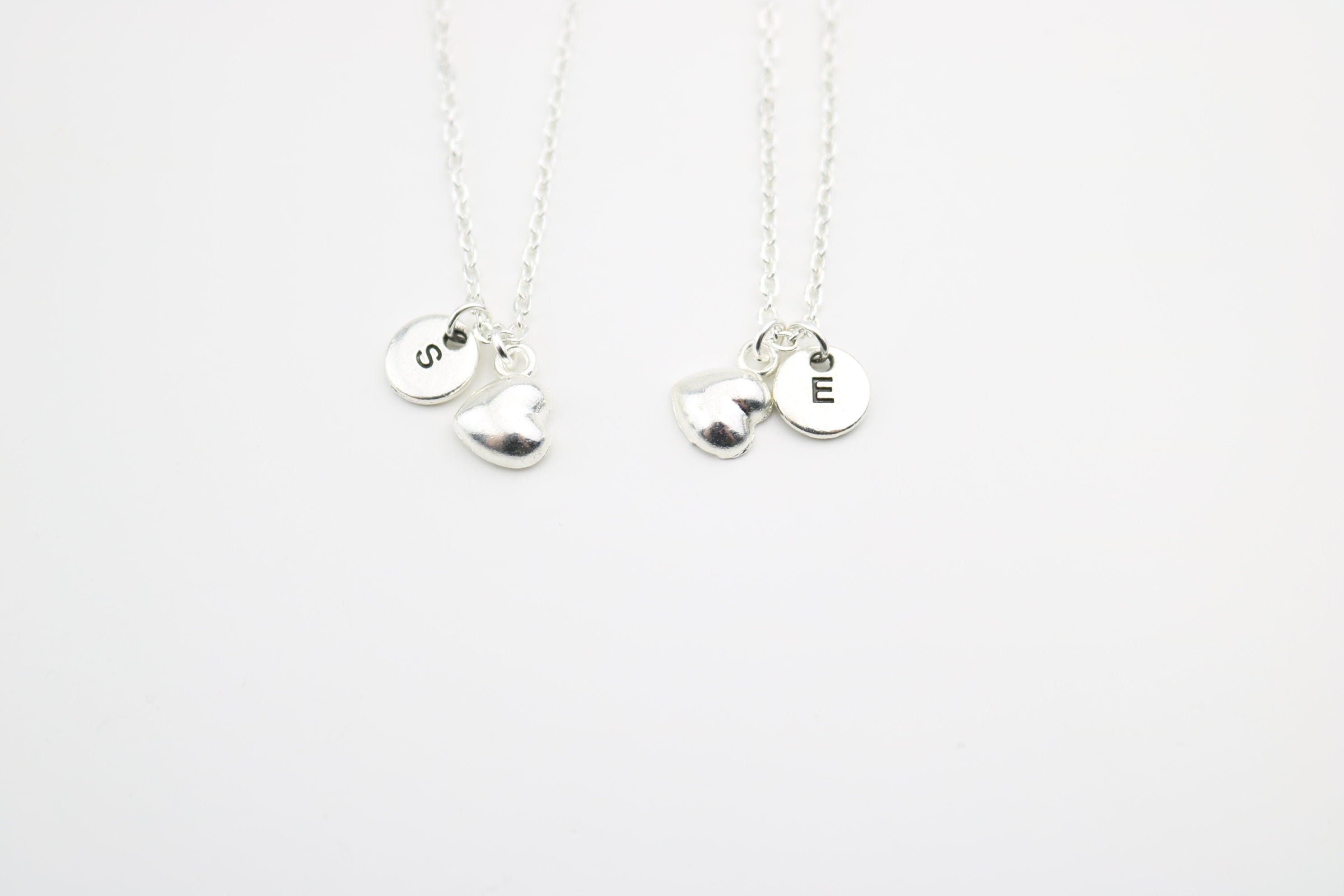 Magnetic Heart Couple Necklaces - BigBeryl White Black