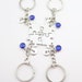 Matching puzzle key ring set of 2 3 4 5 6 7 8 9 10, Best friend gifts, Friendship Jewelry, Graduation graduates, Family gifts, Christmas 