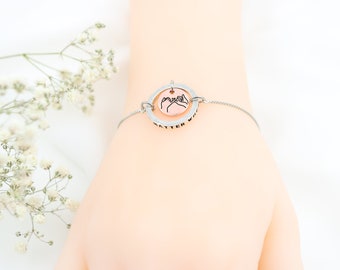 Pinky Promise Silver-Plated Friendship Bracelet: Long Distance Gift