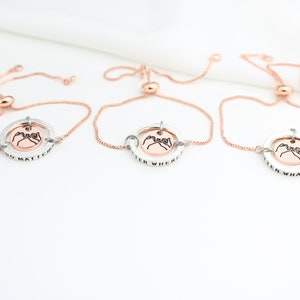 Pinky Promise Bracelet Set: Adjustable Friendship Jewelry