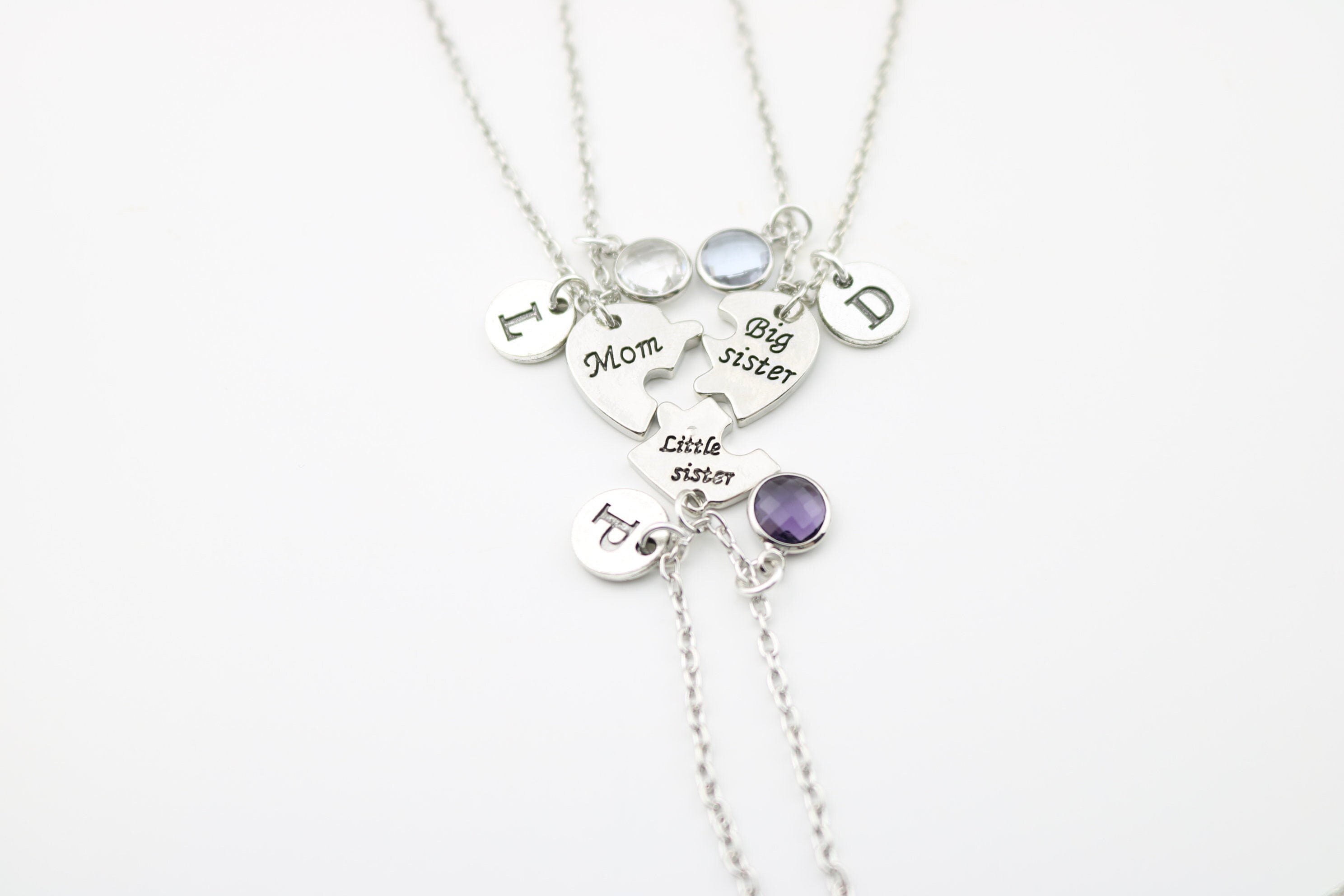 Lovecryst Family Family Pendant Necklace Set For Girls, Big Sisters, Little  Mom Perfect BFF Friendship Jewelry Gift From Yanzhoucheng, $12.02 |  DHgate.Com