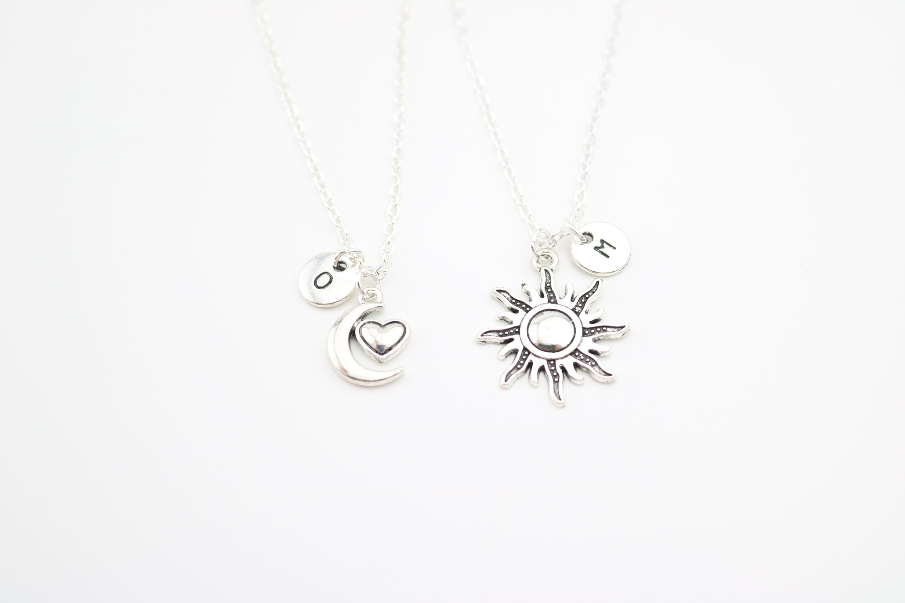 2 Collane Dell'Amicizia Sole E Luna – Gioielli Abbinati In Acciaio Inox, Regolabili (45+5 Cm), Regalo Per Migliore Amica O Coppia - 3