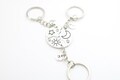 3 Best Friend Gifts, Moon Sun and Star keychains, Matching for friends, Woman Girl Children gift, three BFF keyrings, Friendship Jewelry