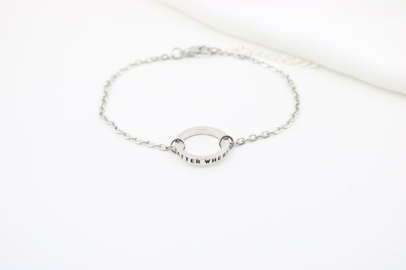 Matching best friend anklets deals