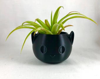 Air plant holder, Air plant holders, Planter desk gift, Mini planter gift, Mini planter pots, 3d printed planter, Unique mini planter