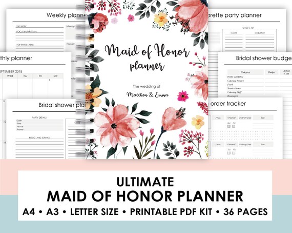 Maid of Honor Planner \\ Wedding day Planner Printable \\ Maid of Honor Reward Recommendations \\ Will On your own Be My Maid of Honor \\ PDF \\ Do it yourself Laptop graphic regarding Maid of Honor Printable Planner called Maid of Honor Planner \\ Marriage Planner Printable \\ Maid of Honor Reward Plans \\ Will By yourself Be My Maid of Honor \\ PDF \\ Do it yourself Laptop computer
