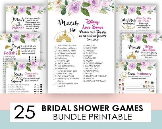 Bridal Shower Game Wedding Traditions Bride Printable Blush Etsy Bridal Shower Game Wedding Traditions Bride Printable Blush Etsy