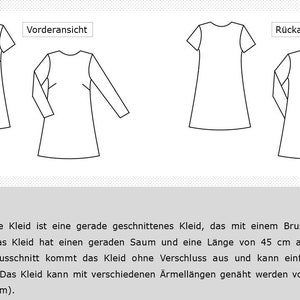 E-Book Grande Arche Kleid Kurzarm & Langarm Bild 2