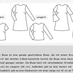 E-Book Grande Arche blouse & dress 3 sleeves. image 3