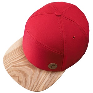 woman cap, man hat, logo hats, Baseball cap, cap with wooden brim/visor, Snapback hat, original cap, red hat, cap, hat, wood, free engraving