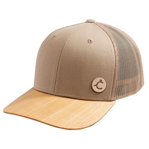Gift for Him, man hat, woman cap, Baseball cap, cap with wooden brim/visor, Snapback hat, mesh cap, beige hat, cap, hat, universal 54-60cm