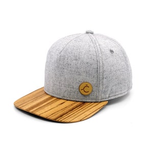 summer cap, Baseball cap, man hat, women caps, caps with wooden brim/visor, Snapback hat, original cap, grey hat, cap, hats, free engraving