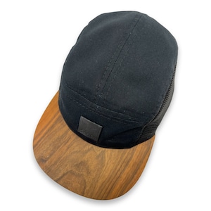 black cap, Gift for man, man hat, woman cap, Baseball cap, cap with wooden brim/visor, mesh cap, cap, hat, free engraving