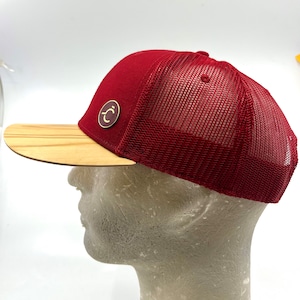 Gift for Him, man hat, woman cap, Baseball cap, cap with wooden brim/visor, Snapback hat, mesh cap, vine hat, cap, hat, universal 54-60cm