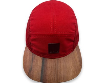 Cadeau pour femme, chapeau homme, casquette femme, casquette baseball, casquette avec bord/visière en bois, casquette maille, chapeau vigne, casquette, chapeau, gravure gratuite