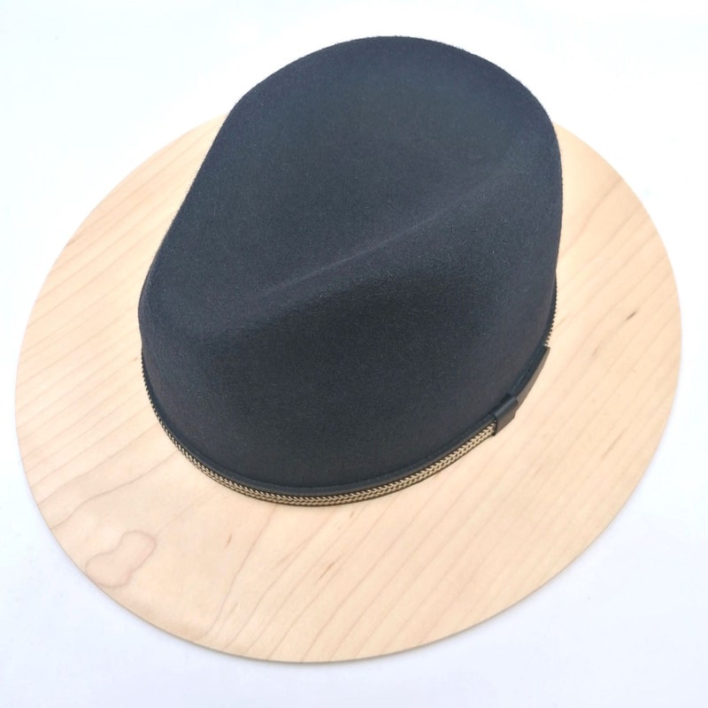 Adult Unisex Fedora Black Hat