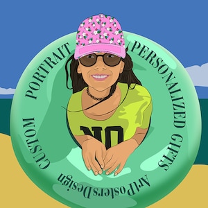 Custom pop art portrait | cartoon personalized portrait | child portrait | digital portrait