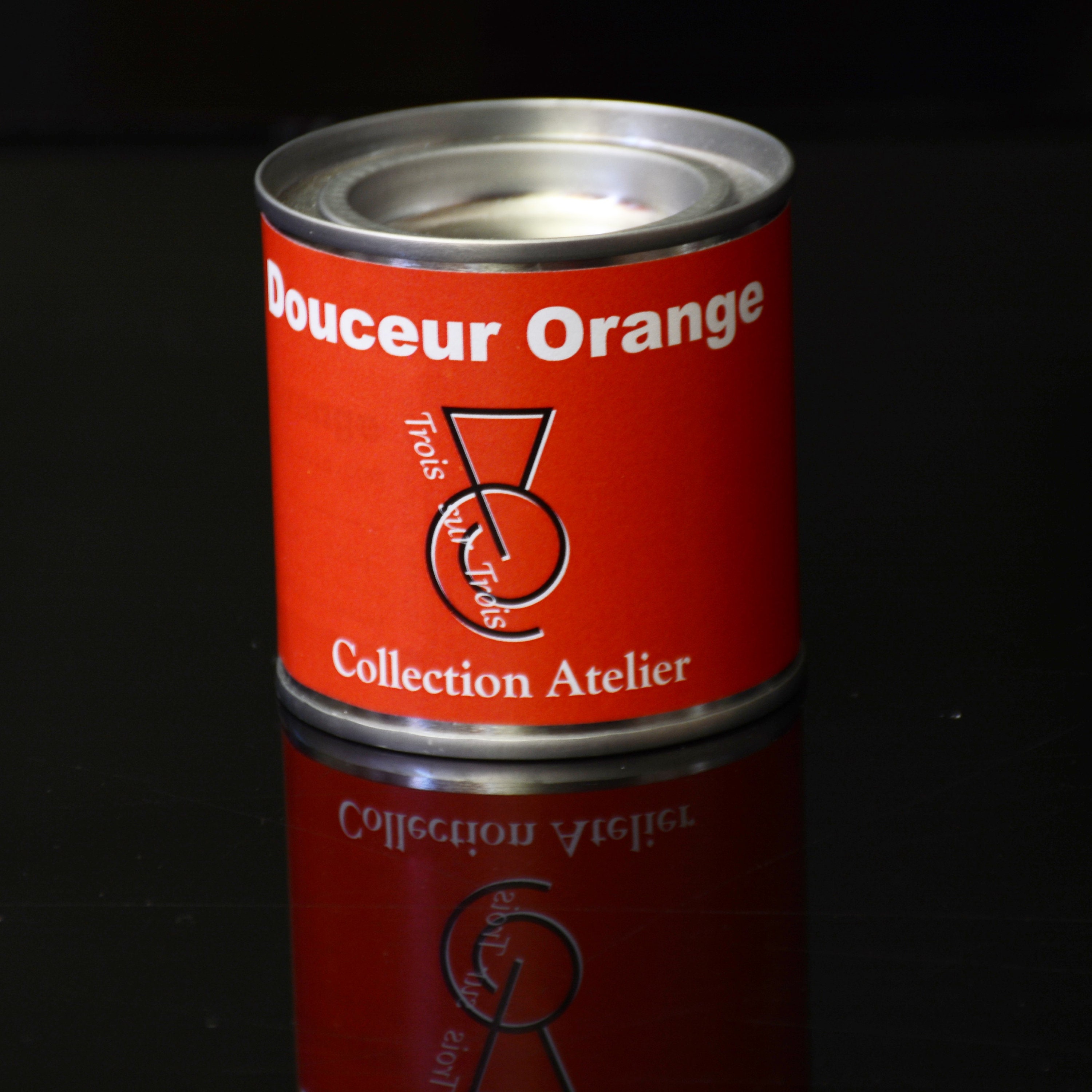 Bougie en Cire de Colza et Huiles Essentielles Atelier