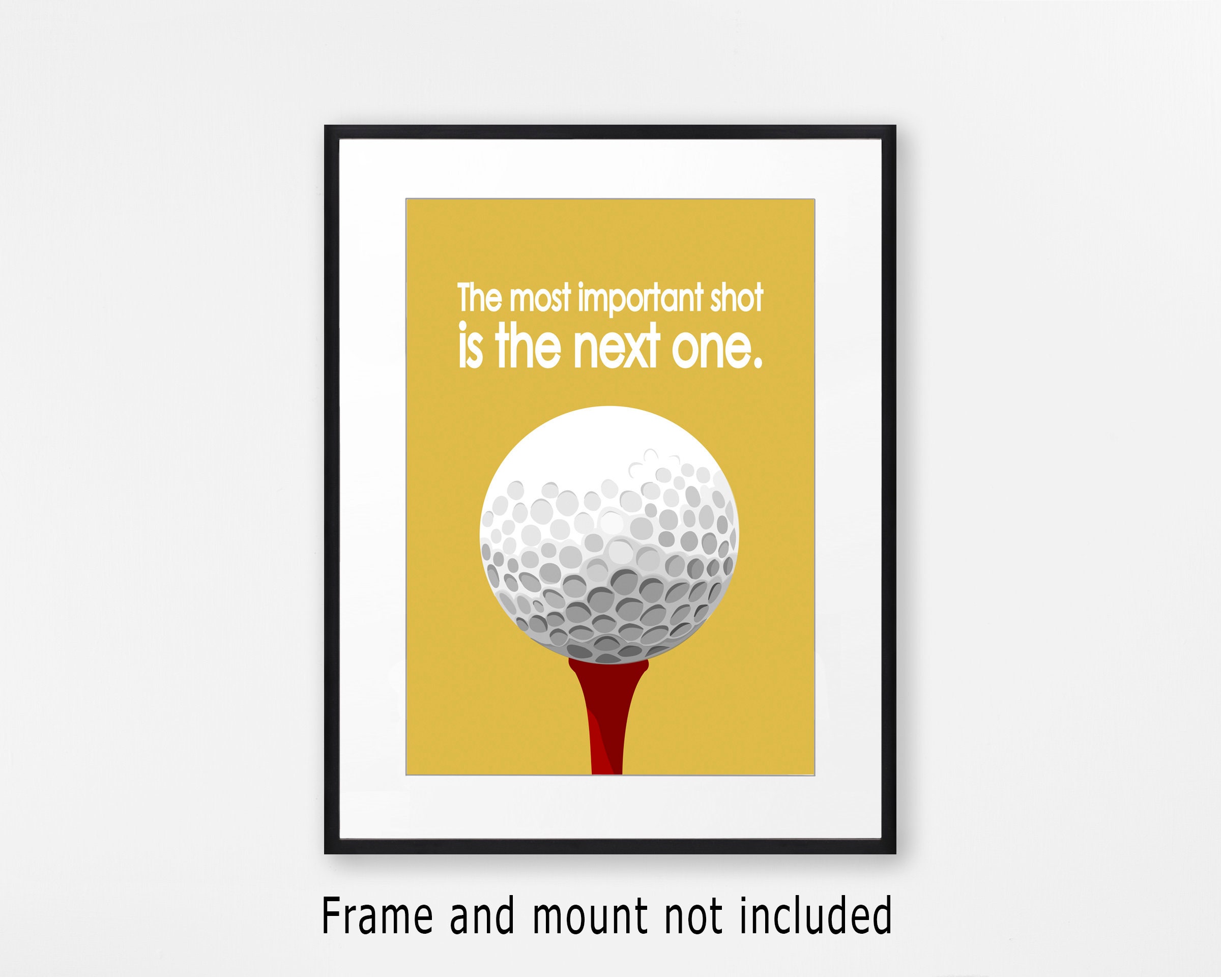 Arte mural inspirador de golf: Lámina motivacional para golfistas,  entrenadores y decoración de oficina - Etsy México, image size:2400x1920