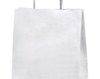 Sacs en papier de partie avec poignées sac cadeau en papier