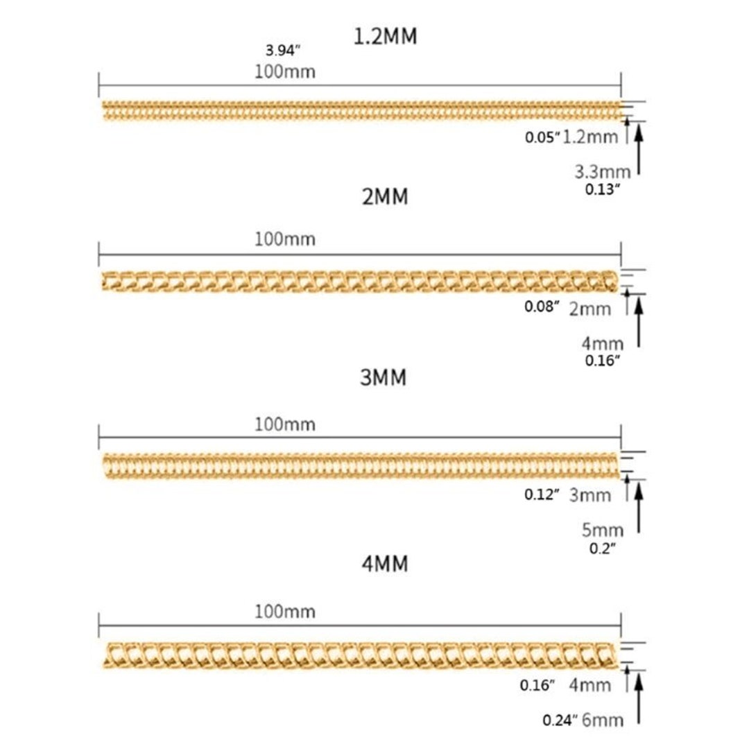 Golden Transparent Silicone Spiral Ring Adjuster Etsy