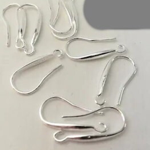 a pair of 925 silver hooks for earrings