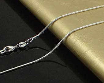 Chaîne argent 925 Maille Serpent