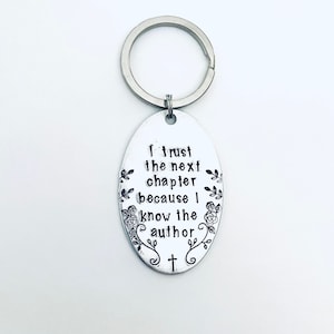 I trust the next chapter because I know the author self determination positive quote inspiration trust growth