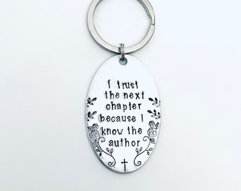 I trust the next chapter because I know the author self determination positive quote inspiration trust growth